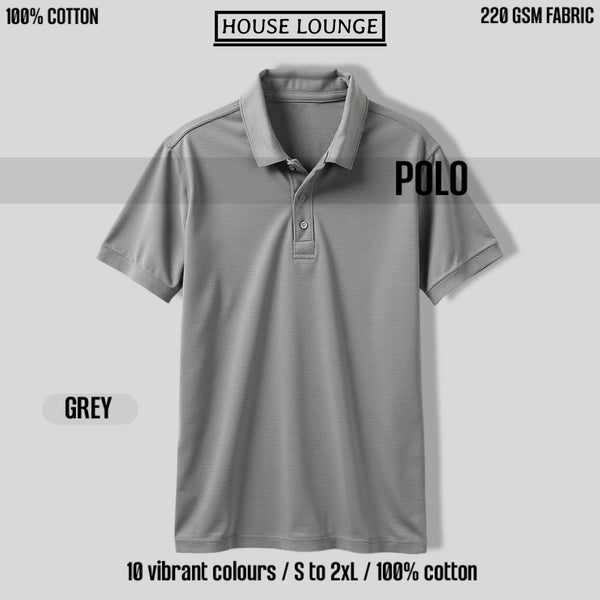BUY ANY 3 PRESTIGE COTTON POLO T-SHIRT