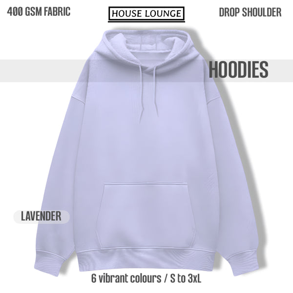 Oversized Heavyweight Hoodie – Ultimate Comfort & Effortless Style Lavender
