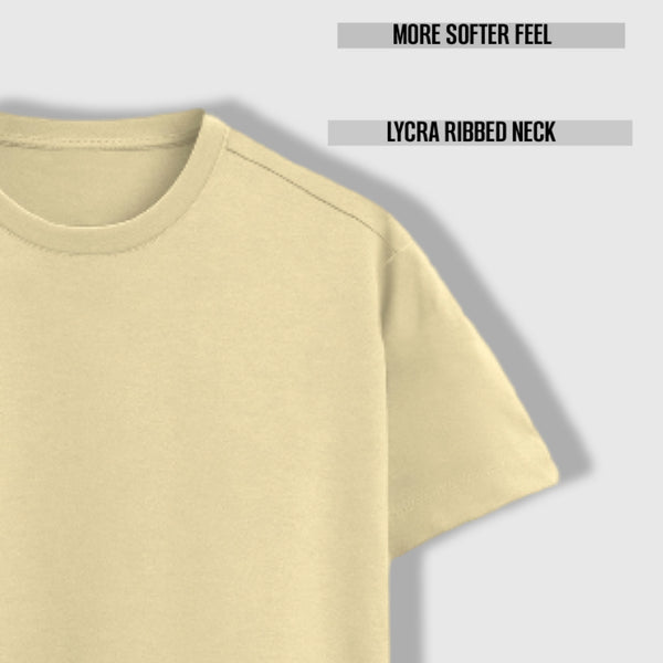 ELEVATED SUPIMA UNISEX T-SHIRT BEIGE