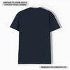 EXQUISITE V-NECK COTTON T-SHIRT NAVY BLUE