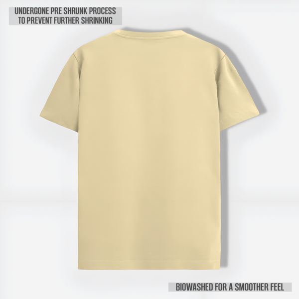 ELEVATED SUPIMA UNISEX T-SHIRT BEIGE