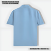 IMPERIA OVERSIZED CLASSIC SHIRT LIGHT BLUE
