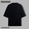 OPULENCE TERRY OVERSIZED TEE BLACK