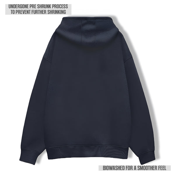 Oversized Heavyweight Hoodie – Ultimate Comfort & Effortless Style Navy Blue