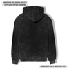 HOUSE LOUNGE ACID WASH HOODIE BLACK