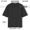 Elevato Oversized Tee Black