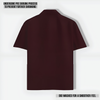 IMPERIA OVERSIZED CLASSIC SHIRT MAROON