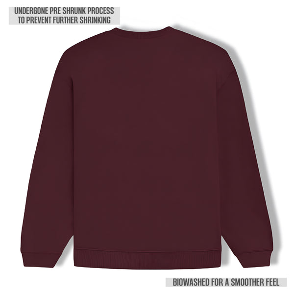 Heavyweight Sweatshirt – Ultimate Comfort & Modern Edge Marron