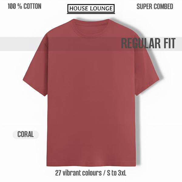 ECLAT CLASSIC T-SHIRT CORAL