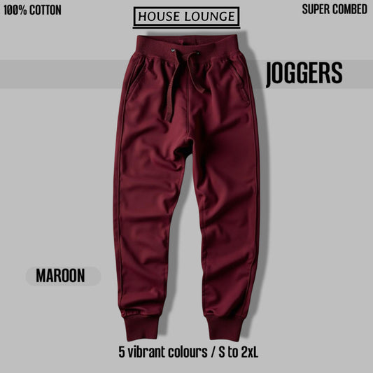 LUXURA COMFORT JOGGERS MAROON