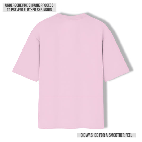 Elevato Oversized Tee Light Pink