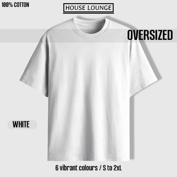 Elevato Oversized Tee White