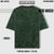 LUXURY ACID WASH UNISEX T-SHIRT BOTTLE GREEN