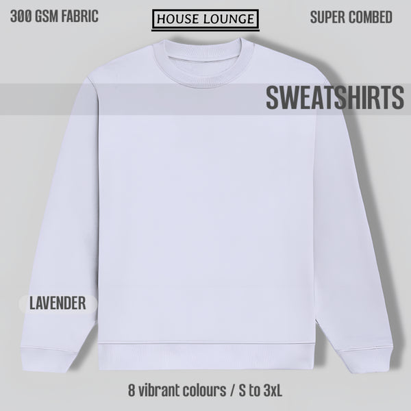 Unisex Regular Fit Sweatshirt – Premium Comfort & Classic Style Lavender