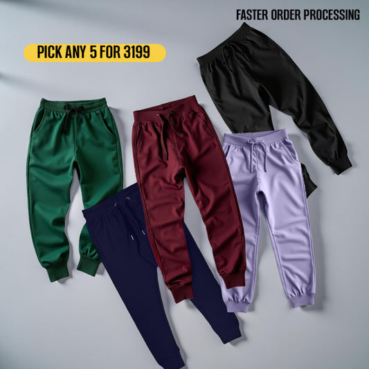 BUY ANY 5 LUXURA COMFORT JOGGERS