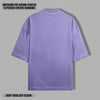 OPULENCE TERRY OVERSIZED TEE LAVENDER