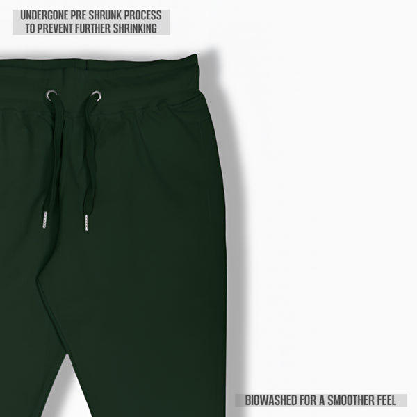 LUXURA COMFORT JOGGERS BOTTLE GREEN