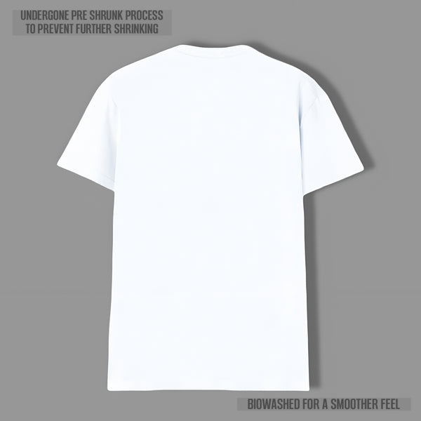 EXQUISITE V-NECK COTTON T-SHIRT WHITE