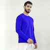 URBAN REFINED FULL SLEEVE T-SHIRT ROYAL BLUE