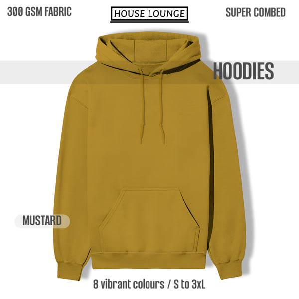 Unisex Hooded Sweatshirt – Superior Comfort & Style Mustard Yellow