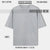 REGAL COTTON OVERSIZED TEE GREY