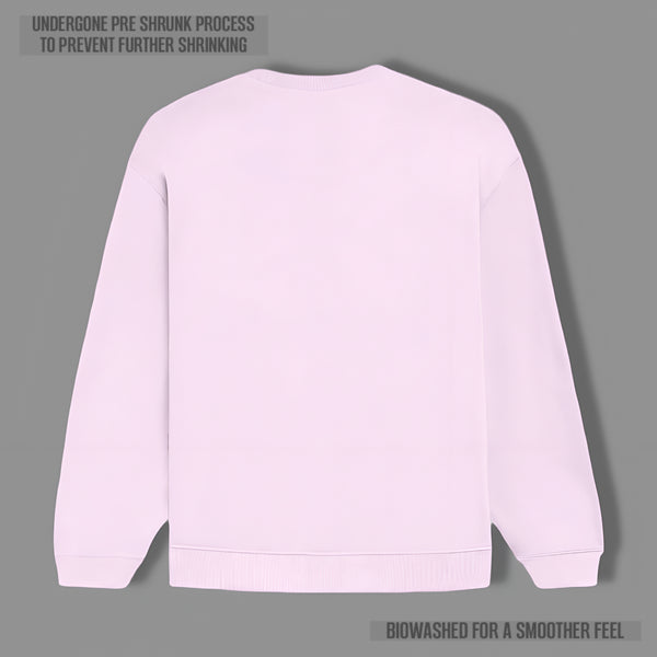 Heavyweight Sweatshirt – Ultimate Comfort & Modern Edge Light Pink