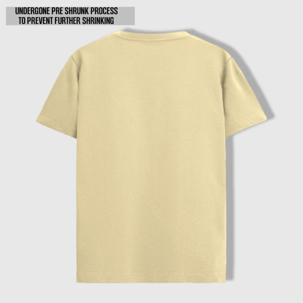 ELEVATED SUPIMA UNISEX T-SHIRT BEIGE