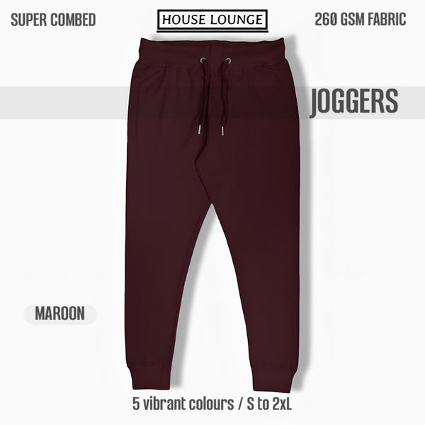 LUXURA COMFORT JOGGERS MAROON