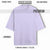 OPULENCE TERRY OVERSIZED TEE LAVENDER