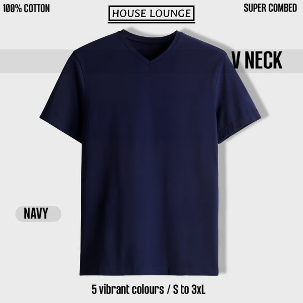 EXQUISITE V-NECK COTTON T-SHIRT POD