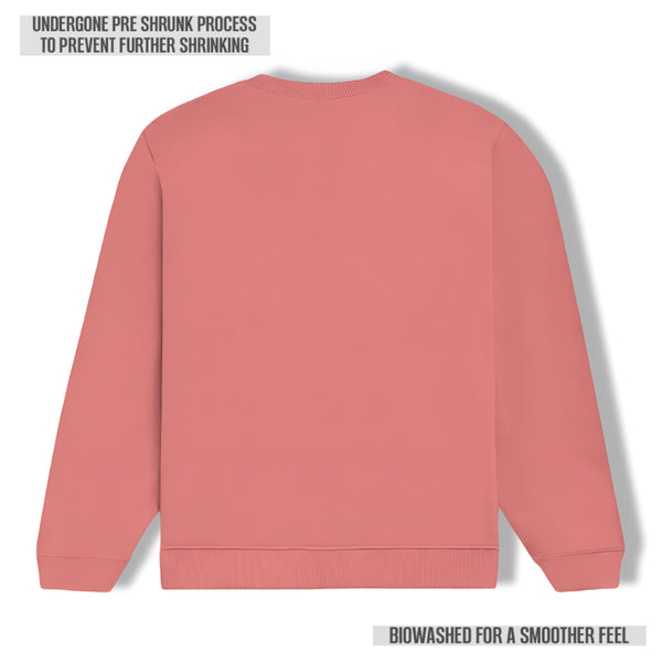 Unisex Regular Fit Sweatshirt – Premium Comfort & Classic Style Coral