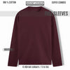 URBAN REFINED FULL SLEEVE T-SHIRT MAROON
