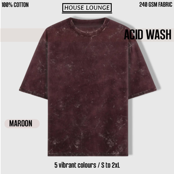 BUY ANY 3 LUXURY ACID WASH UNISEX T-SHIRT