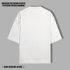 OPULENCE TERRY OVERSIZED TEE WHITE
