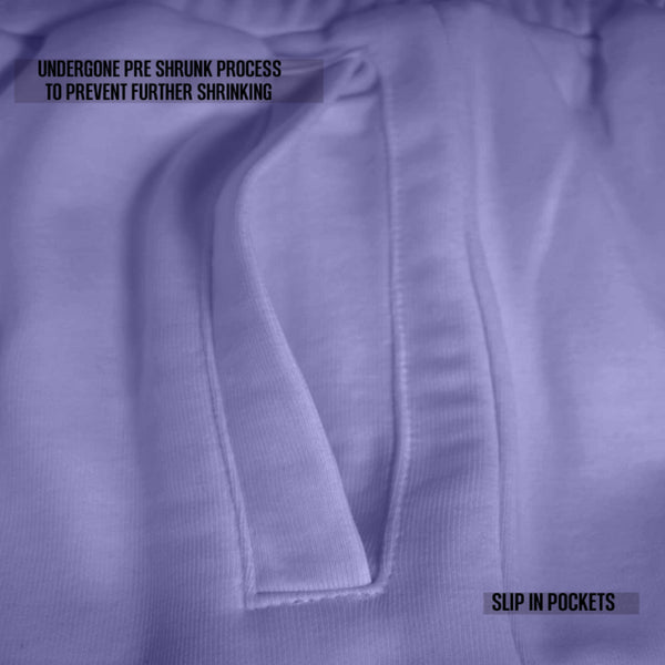 VOGUE TERRY UNISEX SHORTS LAVENDER