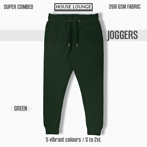 LUXURA COMFORT JOGGERS BOTTLE GREEN
