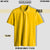 PRESTIGE COTTON POLO T-SHIRT MUSTARD YELLOW