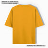 REGAL COTTON OVERSIZED TEE GOLDEN YELLOW