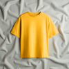 REGAL COTTON OVERSIZED TEE MUSTARD YELLOW