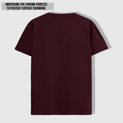 ELEVATED SUPIMA UNISEX T-SHIRT MAROON
