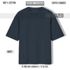 Elevato Oversized Tee Navy Blue