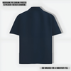 IMPERIA OVERSIZED CLASSIC SHIRT NAVY BLUE