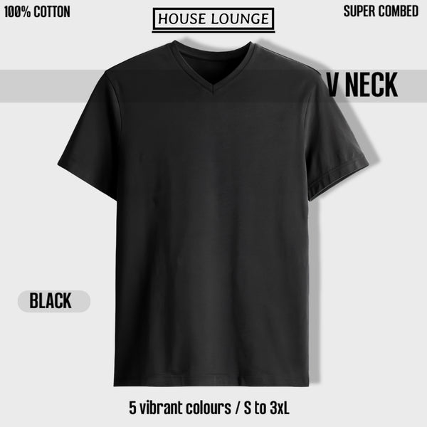 EXQUISITE V-NECK COTTON T-SHIRT POD