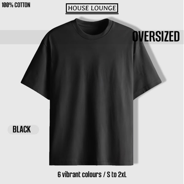 Elevato Oversized Tee Black