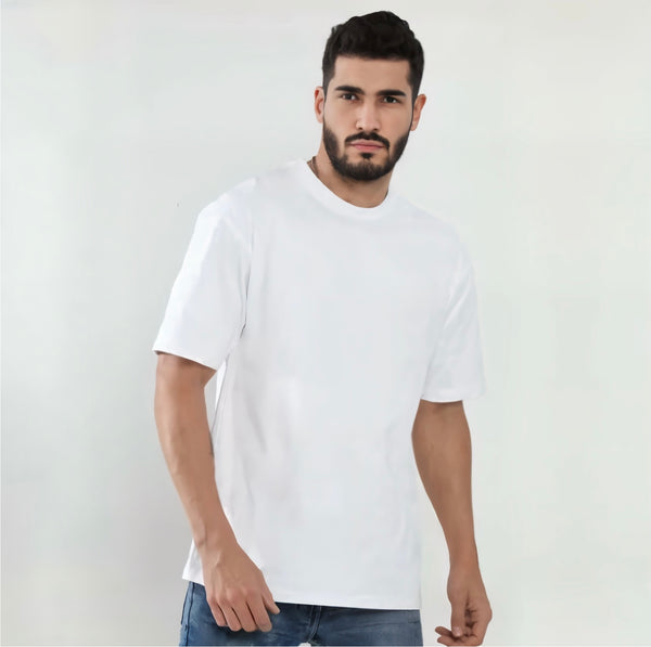 REGAL COTTON OVERSIZED TEE LIGHT PINK