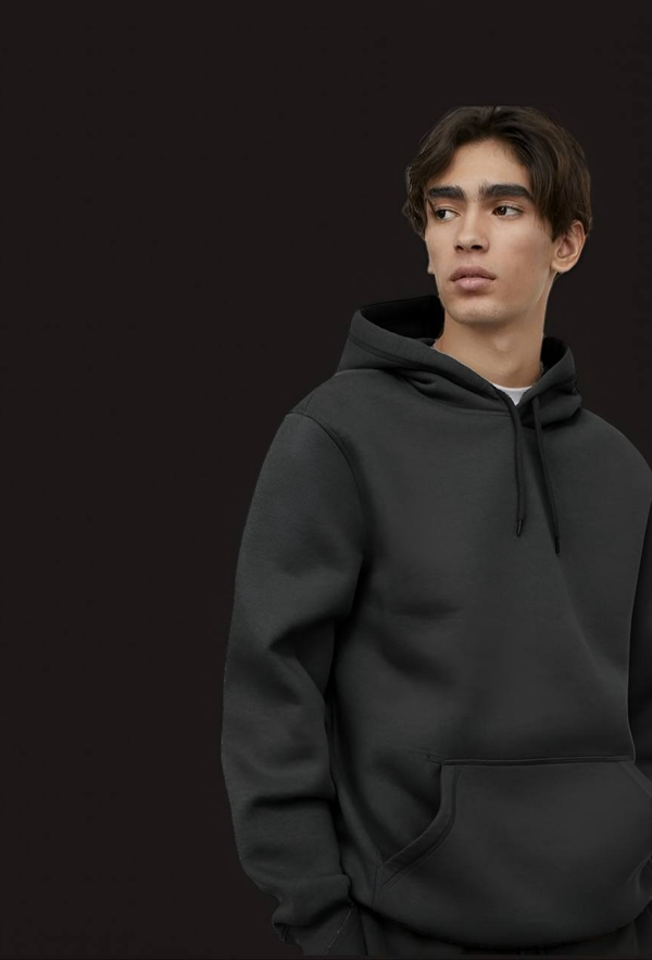 Oversized Heavyweight Hoodie – Ultimate Comfort & Effortless Style Black
