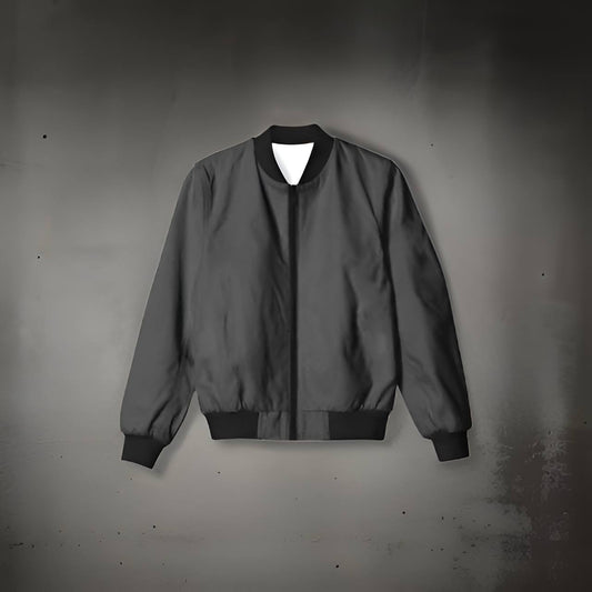 NOIR BOMBER JACKET