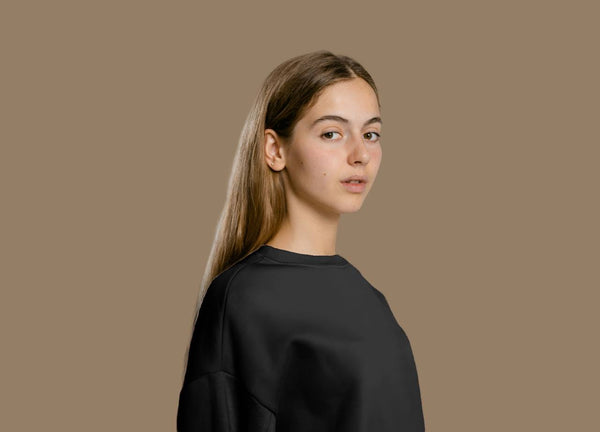 Heavyweight Sweatshirt – Ultimate Comfort & Modern Edge Black