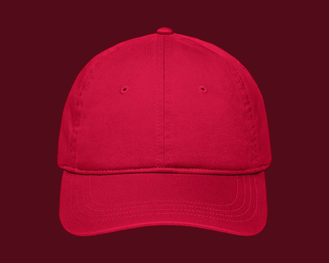 Urban Essentials Baseball Cap Red