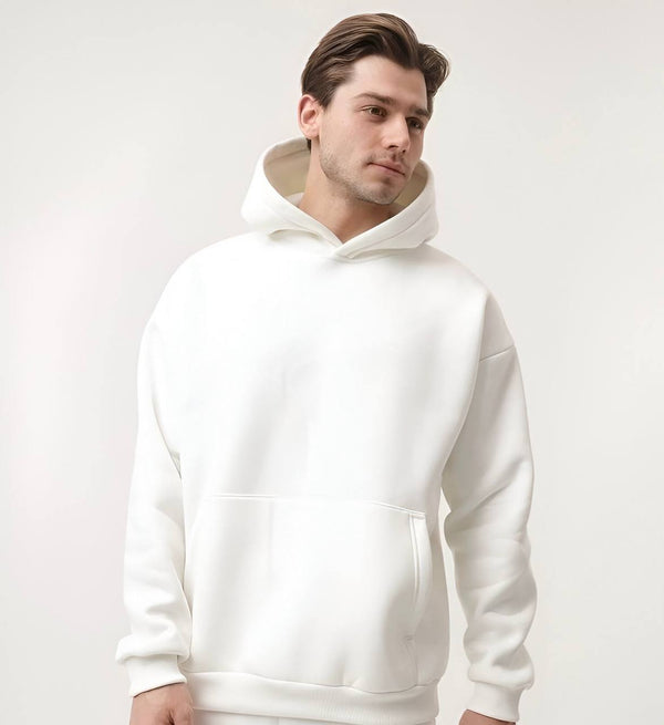 Oversized Heavyweight Hoodie – Ultimate Comfort & Effortless Style White